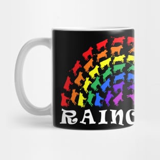 Cow Funny Raincows - Pun for Cow and Farm Animals Lover Mug